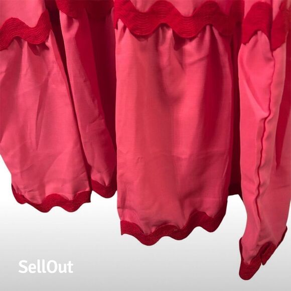 Idopip Women's Pink Maxi Dress S Sleeveless Summer Flowy Adjustable Straps - Picture 2 of 12